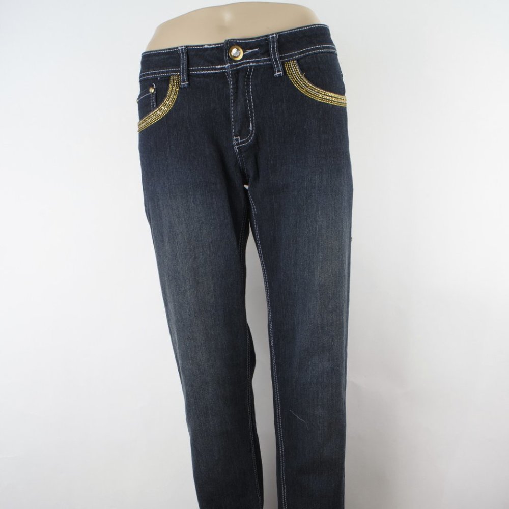 Hydrant Jeans Slim Straight 9 (30 X 31) Women's Denim Je
